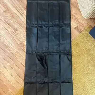 Never used. Great for storing shoes in the closet. Pick up near government centre LRT.
