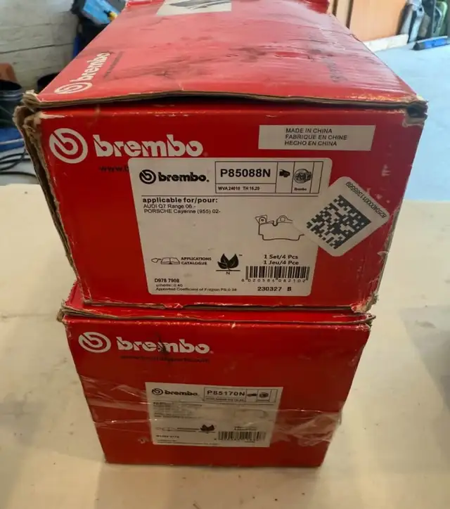 Plaquettes de Freins Audi SQ7 SQ8 Brembo NAO Ceramic in Other in Laurentides - Image 2