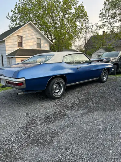 Engine runs great. Needs Interior work. Needs new vynil roof. Needs rad support (rusted). Has true d...