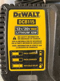 DEWALT DCB115 Lithium-Ion Battery Charger