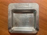 Marconi metal ashtray