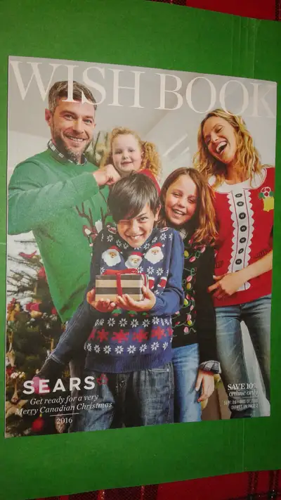 NEW 2016 SEARS CHRISTMAS WISH CATALOGUE TOY CATALOGUE book, View more