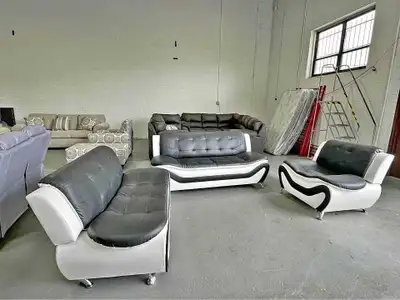 3+2+1 sofa set leather home furniture comfortable free home , View more