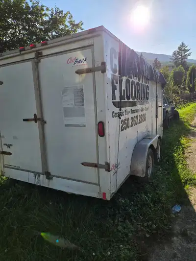 3500 lb axles Tail lights work Marker lights don't work Rough interior/ exterior Needs wiring Will l...