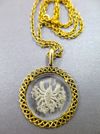 Crown Trifari Scorpio Necklace - Vintage - astrology