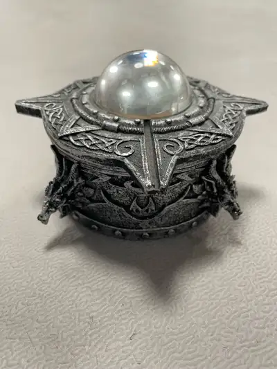 Dragon storage Box For jewelry or other small personal items Made of a type of plastic to look like...