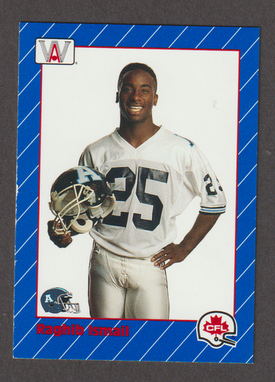 Football Card- Rocket Ismail Toronto Argonauts CFL, View more