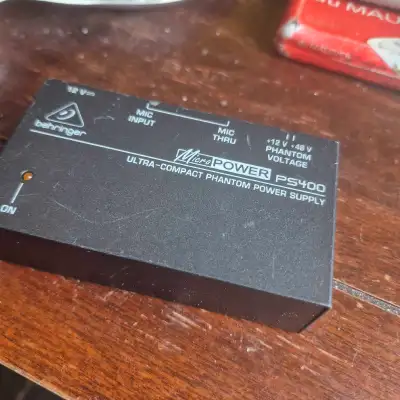 Behringer PS400 Micro Phantom Power Supply, View more