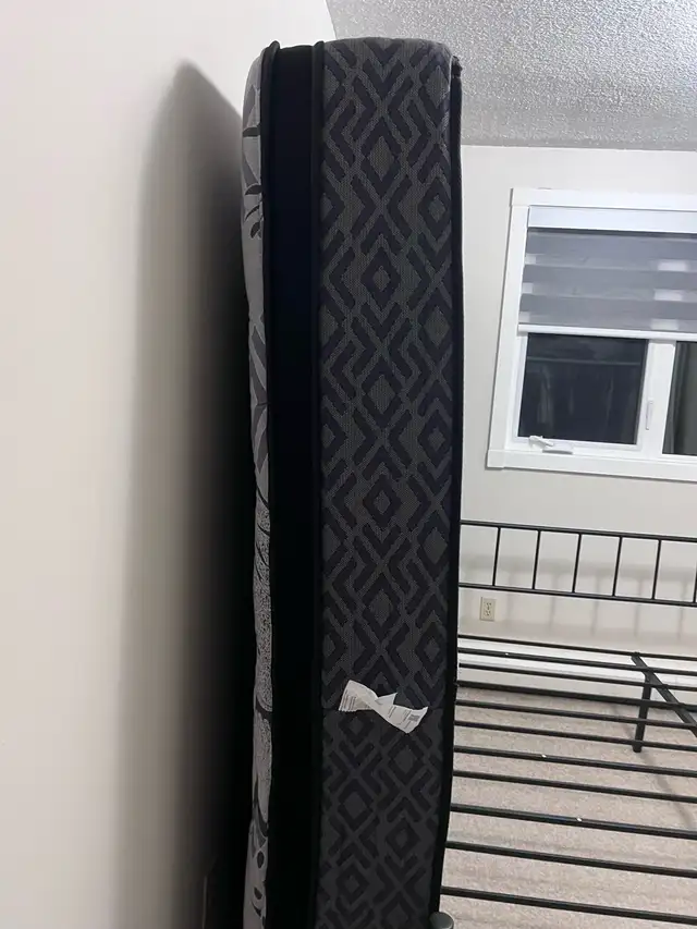 Mattress with bed frame  in Beds & Mattresses in Calgary - Image 4