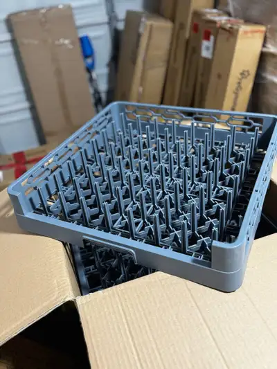 ️ Johnson-Rose 64-Compartment Open Plate Rack – Commercial Dishwasher Rack Price: $40 CAD each (new...