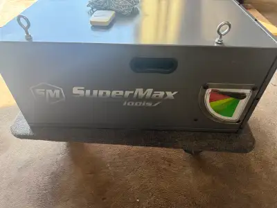 Ceiling mounting Supermax air cleaner. Comes with chains for hanging and remote. Like new condition...