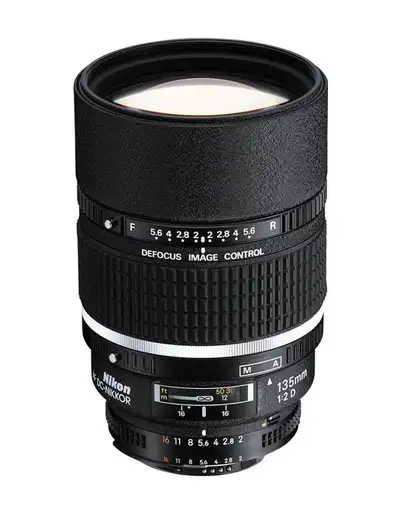 Nikon Nikkor 135mm F2 Defocus Specialist LensNikon Nikkor 135mm, View more