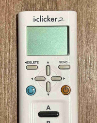 iclicker 2 with screen