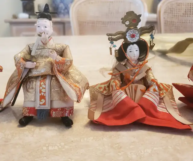 VINTAGE JAPANESE HINA DOLLS in Arts & Collectibles in City of Toronto - Image 7