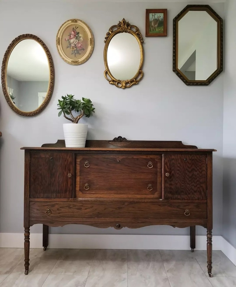 Antique Buffet Delivery Available Arts & Collectibles