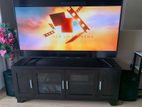 TV stand table for up to 75” TV