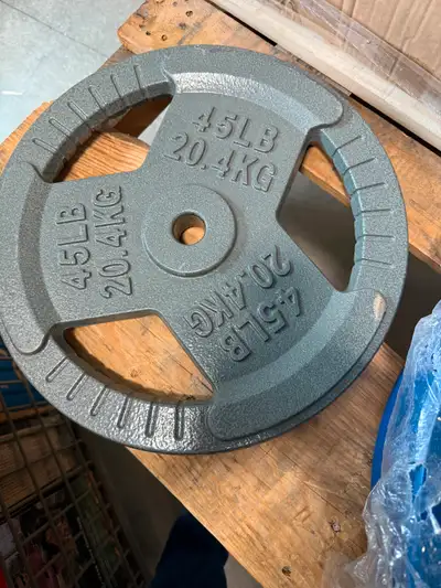 45 lb weight plate, View more