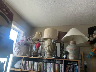 Lamps, $10 each, View more