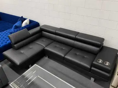 Leather Sectional Sofa, View more