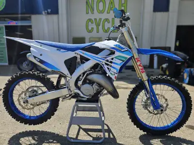 Check out this new 2023 TM Moto 125 MX, a high-performance dirt bike designed for motocross enthusia...