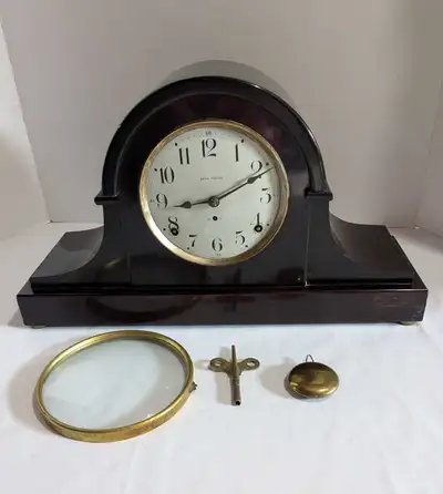 Vtg Seth Thomas 8 Day Chime Mantle Clock, View more