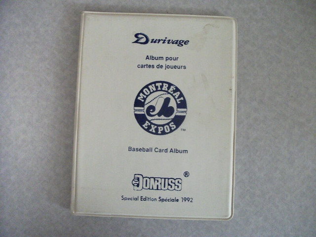 Album Baseball 1992 Donruss Durivage (Vide) Edi Spéciale (Y962 dans Art et objets de collection  à Laval/Rive Nord