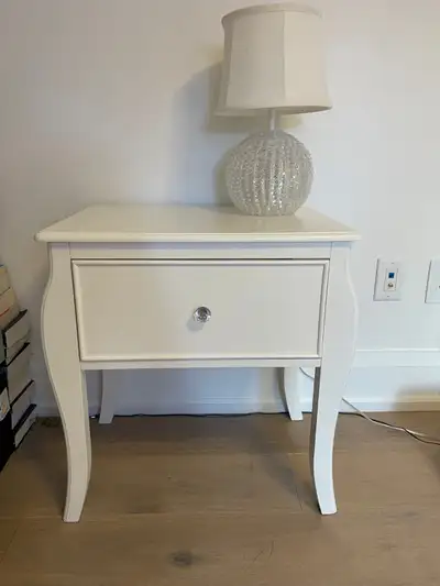 White Nightstand, View more