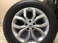 4 Michelin latitude x ice winter tires and rims 255-60-19
