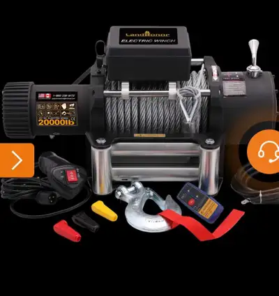 I am selling a new LandHonor 20000lb electric winch with a 7.8 HP 12V series wound motor, perfect fo...