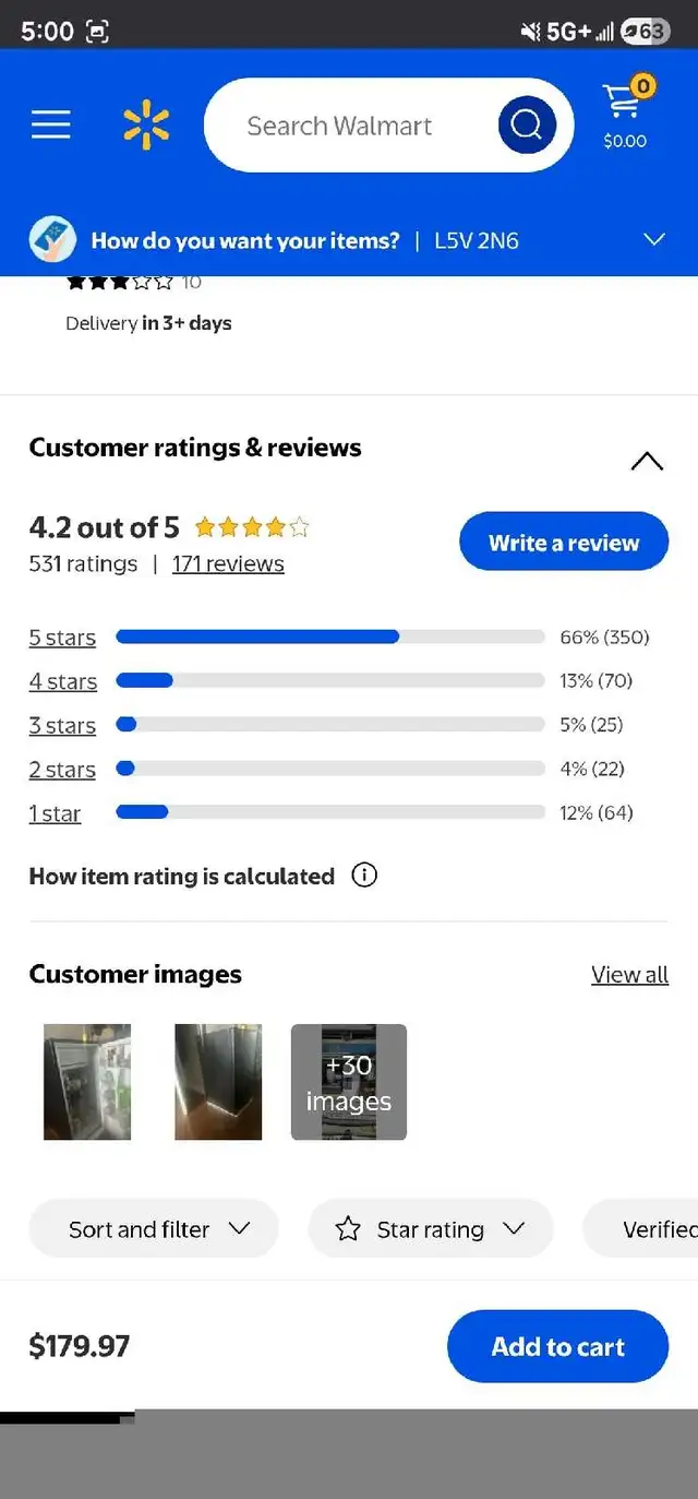 3.3 Cubic Feet (93L) Fridge in Refrigerators in City of Halifax - Image 6