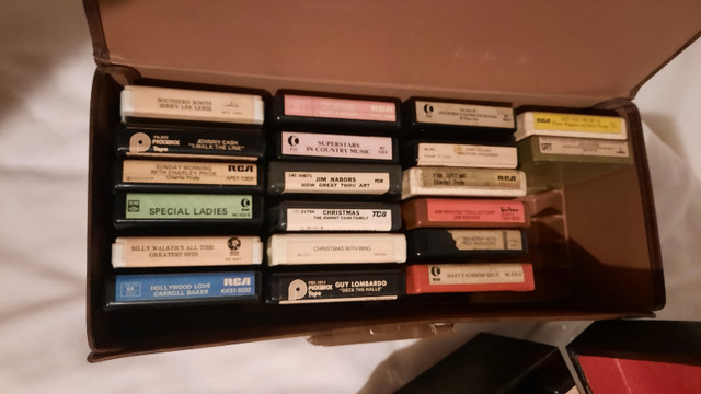 8 Track Cassettes with Cases , 44 tapes in Other in Kingston - Image 3