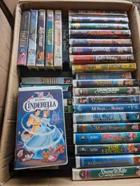 Assorted VHS tapes 