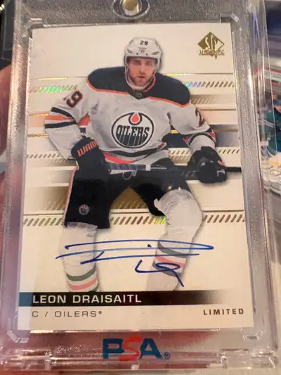 Leon Draisaitl SP Authentic Auto, View more