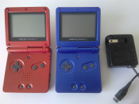 2 Consoles NINTENDO GAME BOY ADVANCE SP