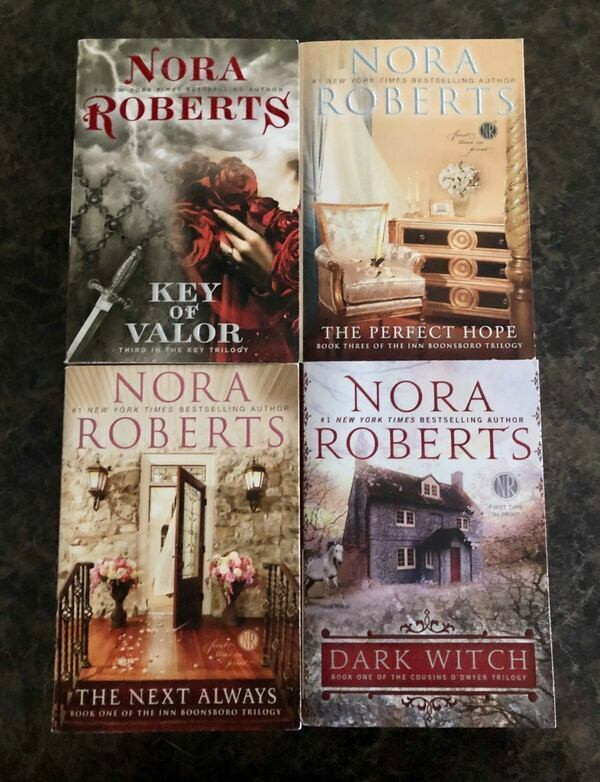 4x Nora Roberts Books - $15 Each in Fiction in Kingston