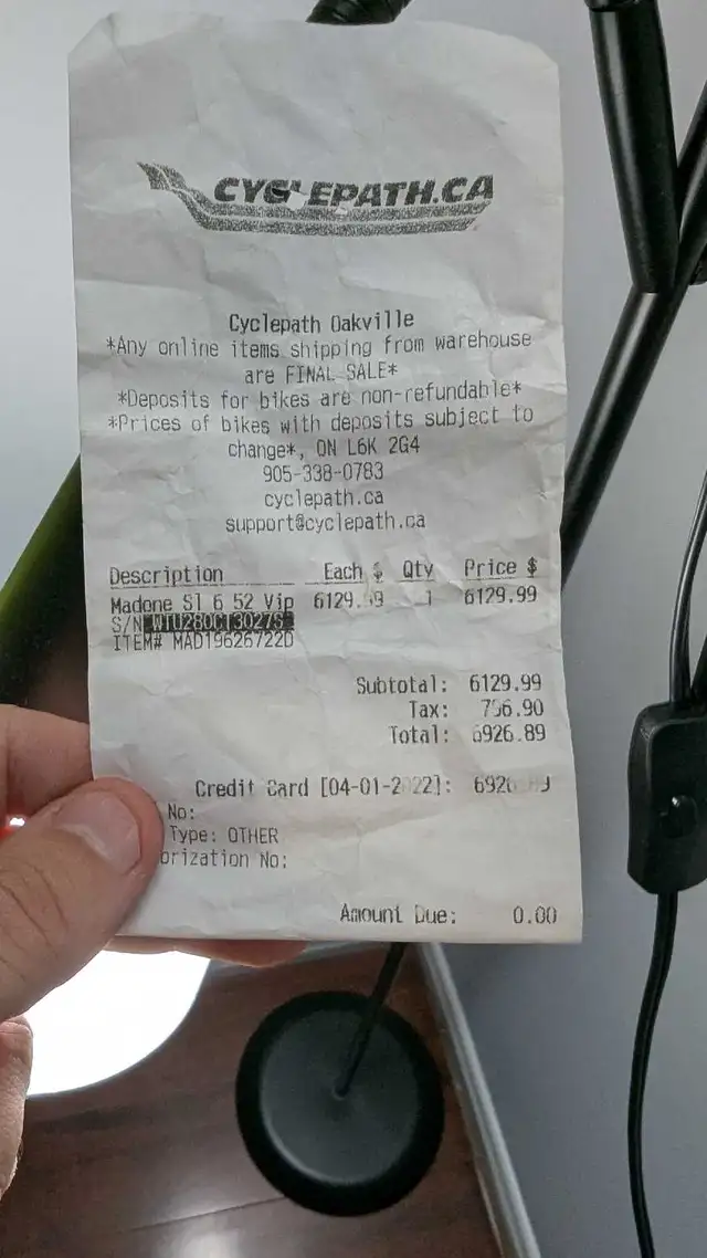 Trek Madone SL6 Sz 52 in Road in Kitchener / Waterloo - Image 5