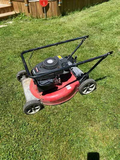 Selling Yardworks lawnmower *not running*, View more