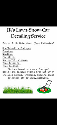 GRASS CUTTING, HEDGE TRIMMING, TREE TRIMMING, SPRING CLEANUP