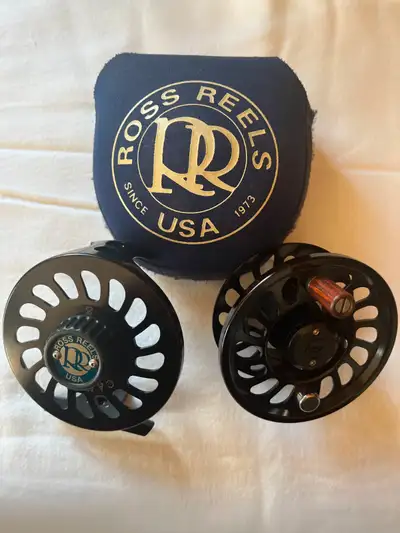 Brand new Ross Canyon #3 flyreel.....A reel jewel....Had it for many years, stashed away with other...
