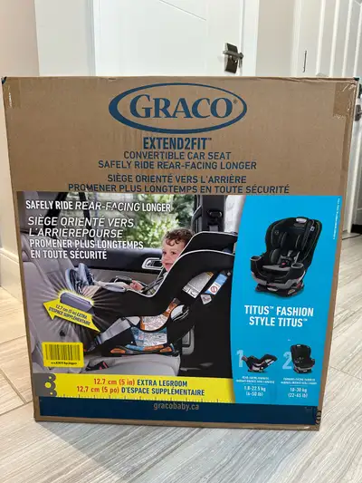 Graco Extend2Fit Convertible Car Seat (BRAND NEW), View more