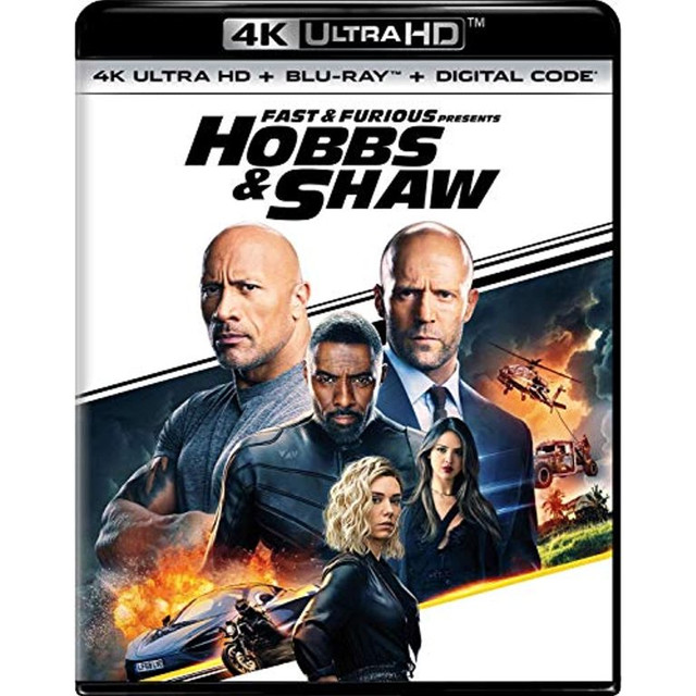 IT Hobbs & Shaw Fast & Furious 4K + Blu-ray + Digital movie in CDs, DVDs & Blu-ray in City of Toronto