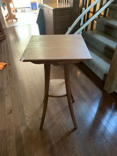 Vintage Wooden Side Table, View more