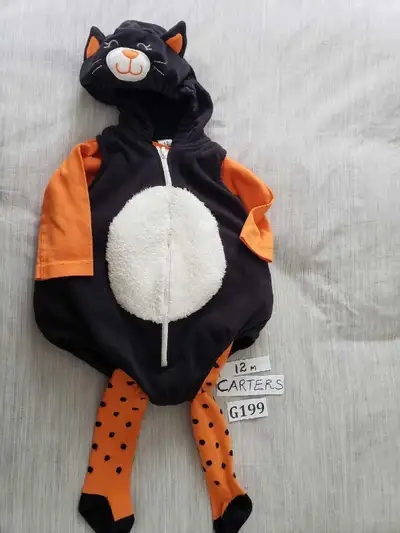 12M CARTERS HALLOWEEN COSTUME So cute! Clean non smoking home. If you see this ad its available. If...