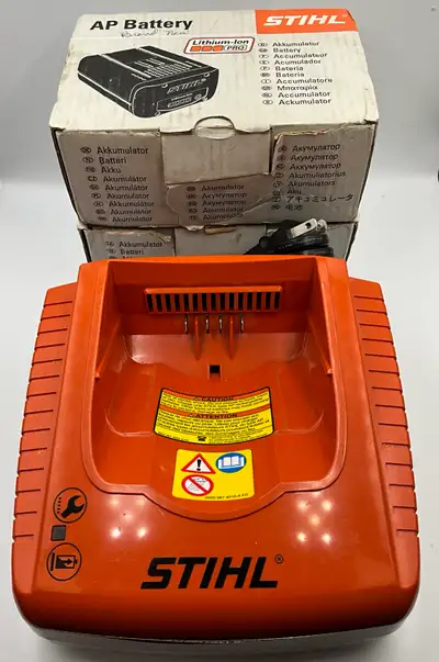 Stihl 36Volt Lith/Ion Battery Charger W/ 2 Batteries, View more