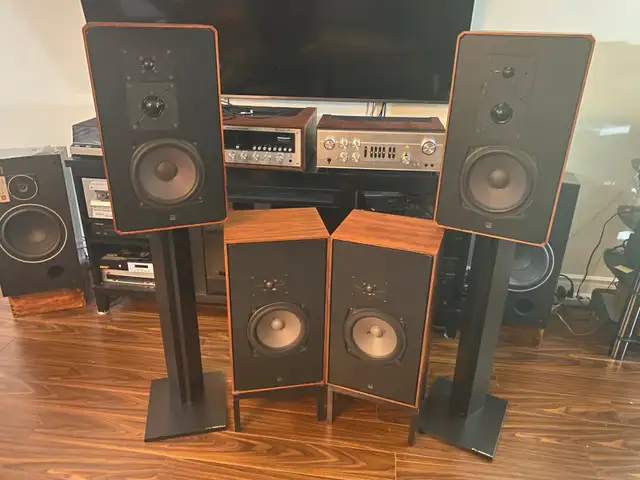 ADS L 520 with Grills * 4 oHms * USA   in Speakers in City of Toronto - Image 3