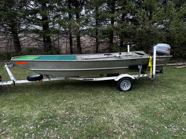 16 Foot Jon Boat in Powerboats & Motorboats in Ottawa