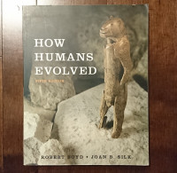 How Humans Evolved textbook