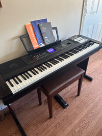 Exceptional Quality YAMAHA 88 Weighted Full Keys Piano Keyboard