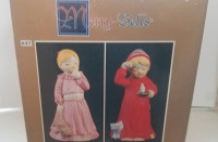 Bell Magnificently Hand Painted Fine Porcelain Bisque Figurines