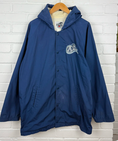 Vintage 90s Toronto Argonauts Embroidered Ravens Jacket Size M., View more
